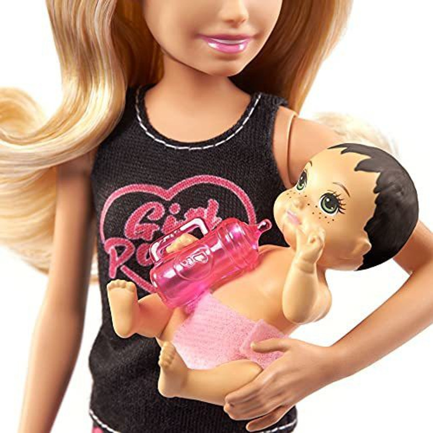 BARBIE Skipper Babysitters Inc. Doll Accessories Set Blonde Doll
