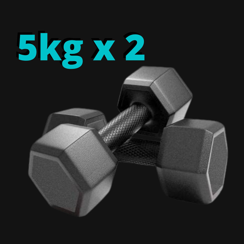Aerofit 5kg shop dumbbells price