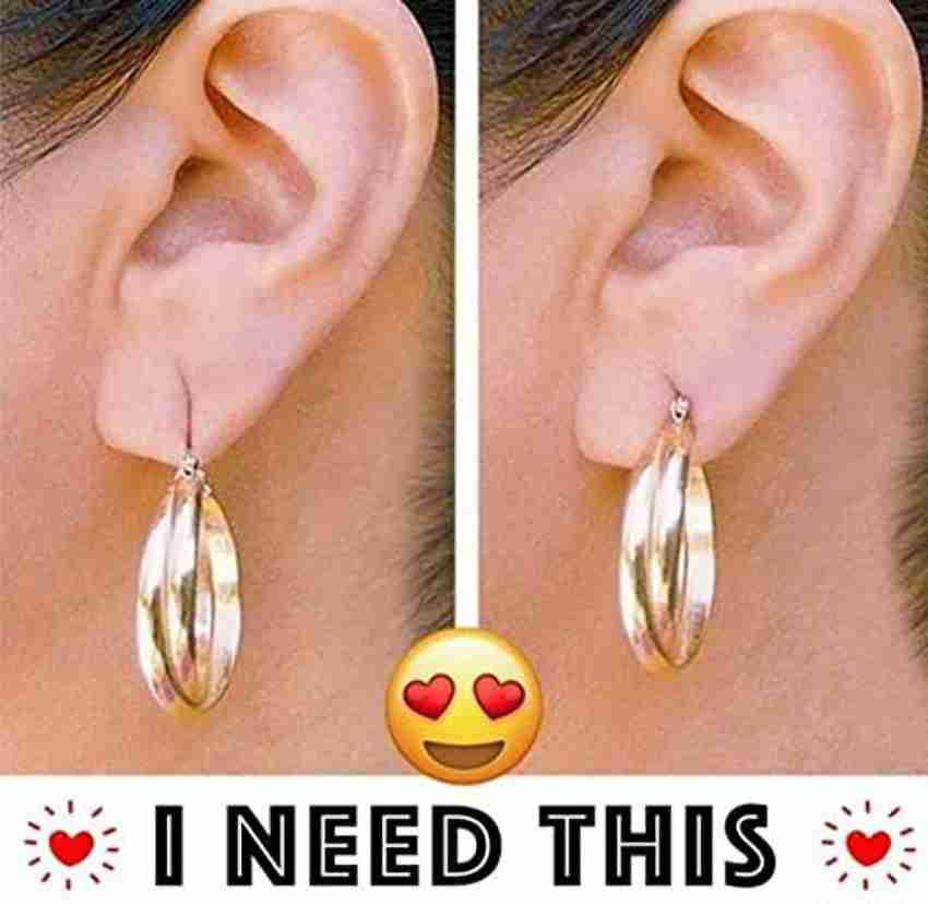 Anchora Original Magic Earring Backs for Droopy Ears | Earring Lifters for Heavy