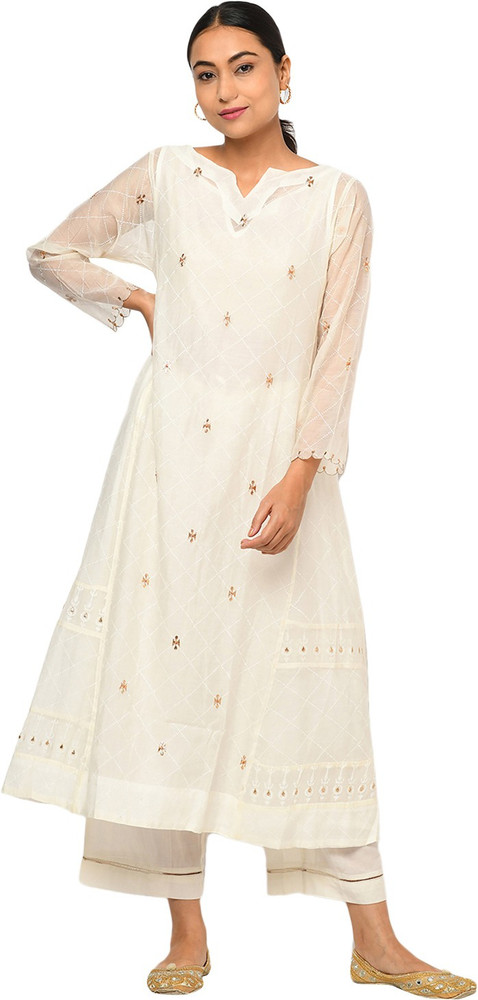 Fabindia white palazzo online