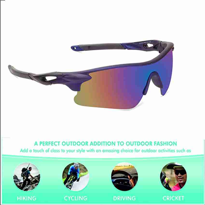 Torres Purple & Black Sports Sunglass For Riding/ Rafting