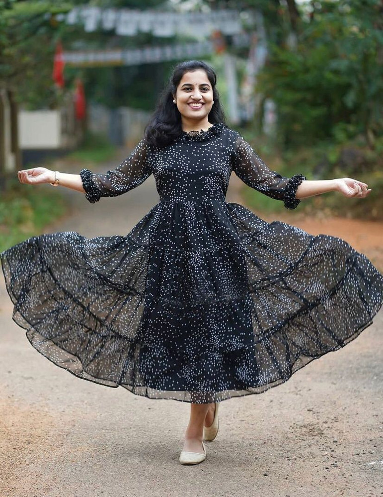 American Blues Flared A line Gown Price in India Buy American