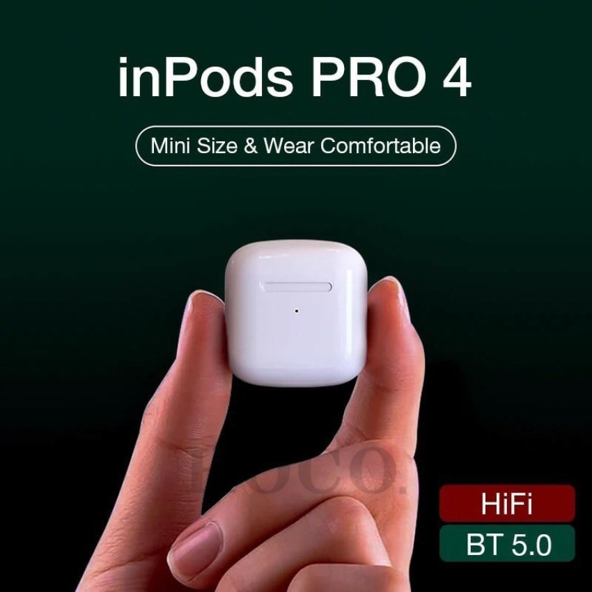 SFZ New Touch Inpods Pro4 Wireless Bluetooth Inpods Pack Of 1