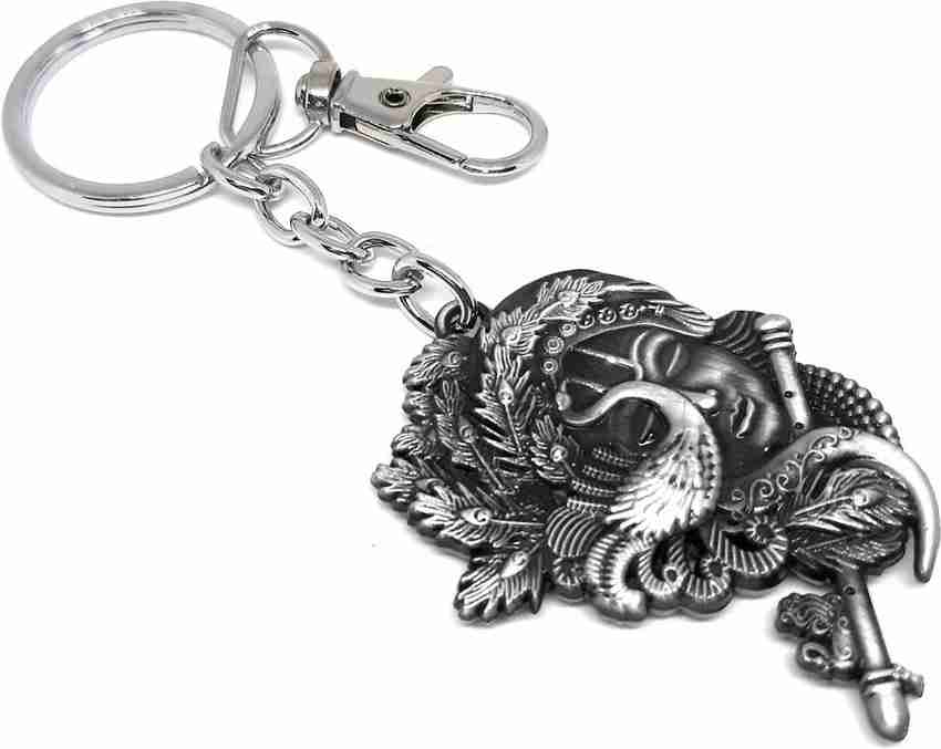Aura Premium Krishna Keyring Keychain For Men Women Bike Car Boys Girls Metal Hook Key Chain Price in India Buy Aura Premium Krishna Keyring Keychain For Men Women Bike Car Boys