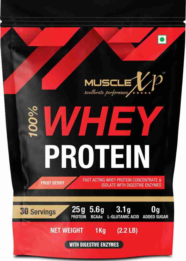 100% Real Whey Protein 2.2 lb - Build Muscle | Prozis