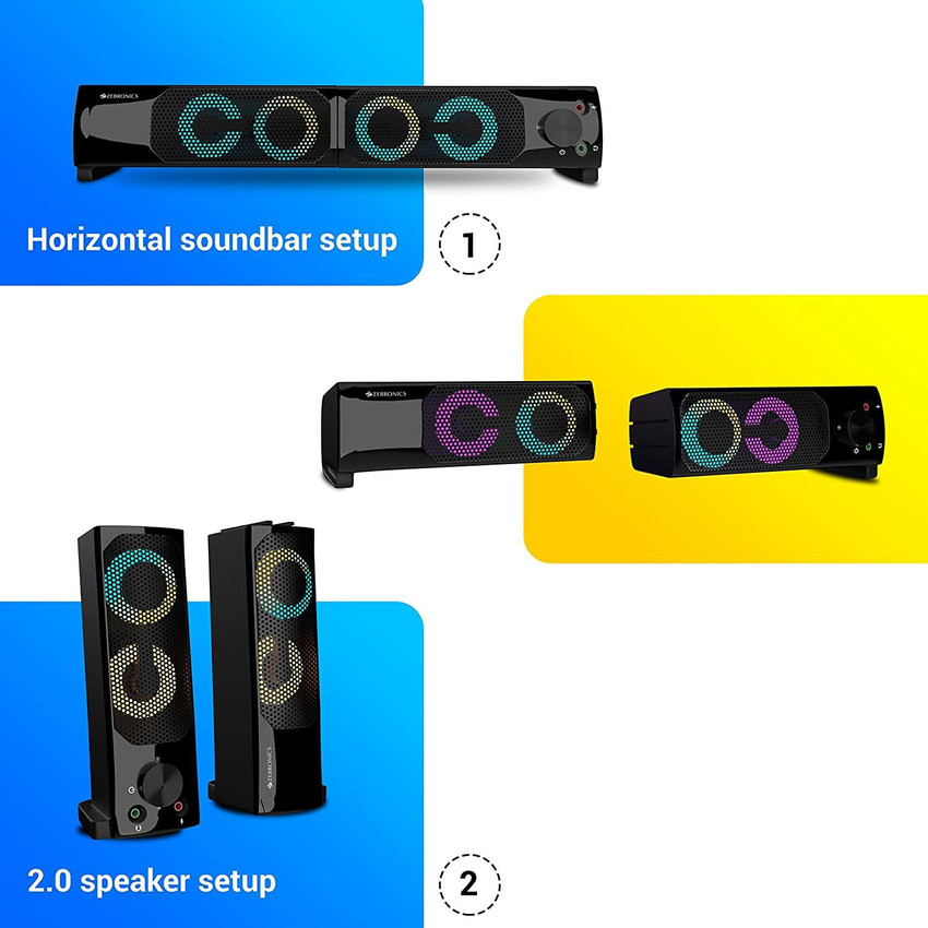 Buy ZEBRONICS Zeb Wonderbar 10 10 W Laptop Desktop