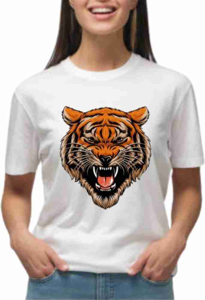 womens tiger face shirt