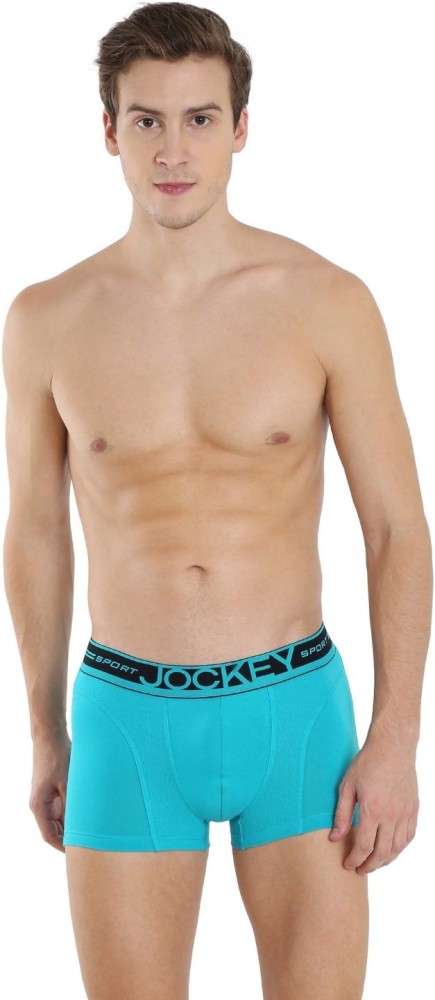 Jockey Sports Performance Trunks For Men With Double Layer Contoured Pouch  - Platinum Grey Underwear in Mumbai at best price by Jai Mata Di - Justdial