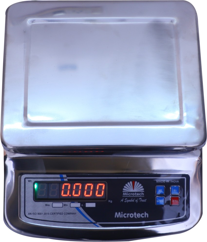 Digital weighing balance Original weight of the coupon obtained