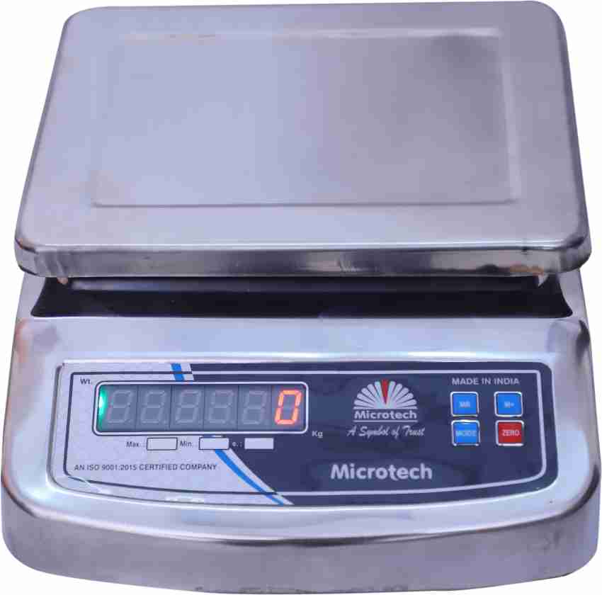 Digital weighing balance Original weight of the coupon obtained