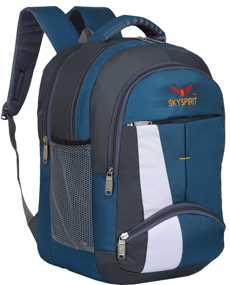 sky spirit waterproof laptop Backpack for School Collage Office