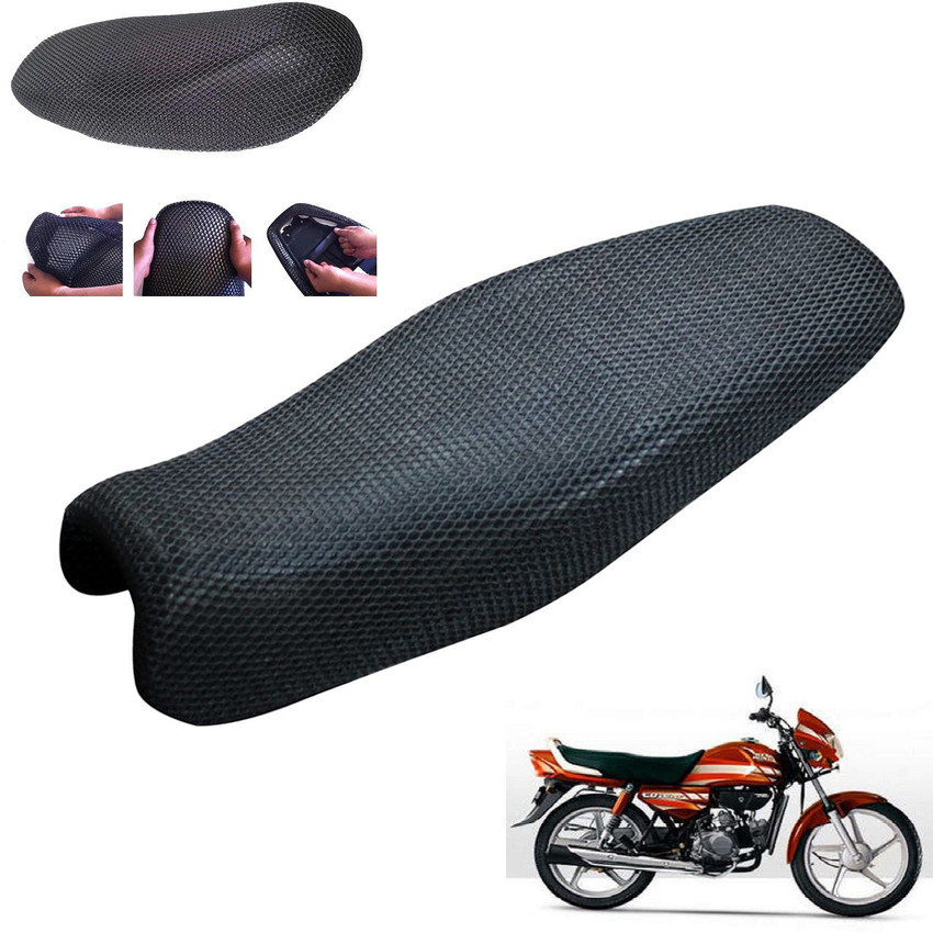 Generox NET Seat Cover For CD deluxe Single Bike Seat Cover For