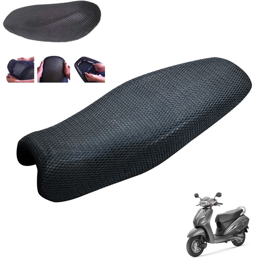 Generox NET Seat Cover For Activa 3G Single Bike Seat Cover For