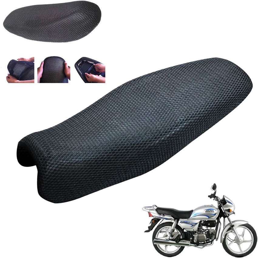 Generox NET Seat Cover For Splendor Plus Single Bike Seat Cover
