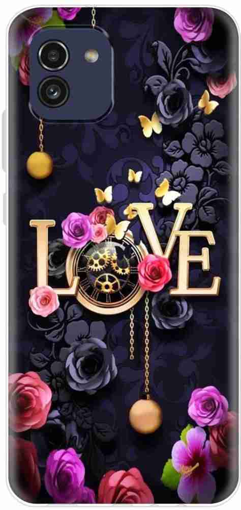 Monogram Style Cellphone Back Cover Case for iPhone Samsung