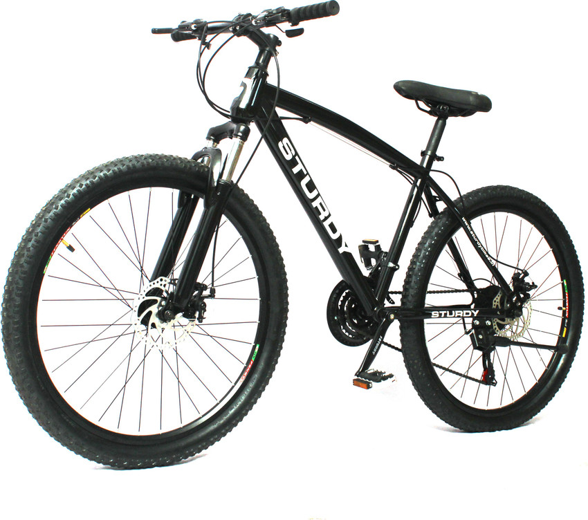 Sturdy Bikes 27.5 inch MTB with 21 Gears and Dual Disc Brakes 27.5