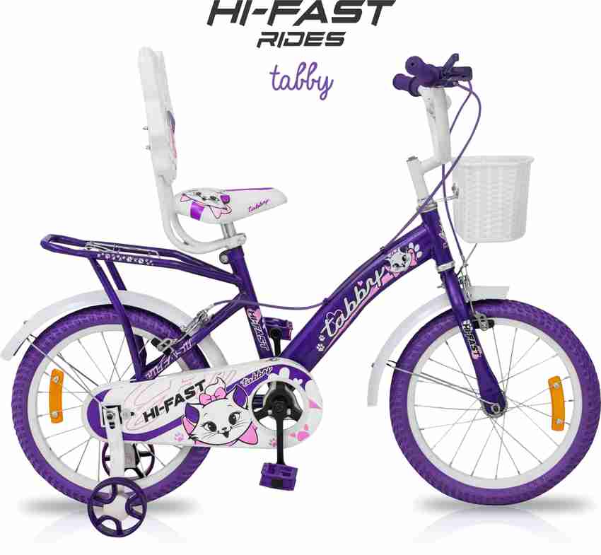 Hi Fast Tabby Kids Cycle For 4 Years to 7 Years Semi Assembled 16