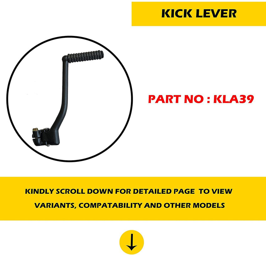 nikavi KLA39 Kick Lever Assembly Compatible for Hero Passion Pro