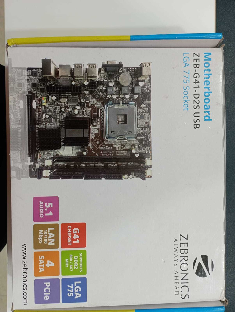 Zebronics Zeb G41 Ddr2 Zebronics G41 D2 Motherboard Price