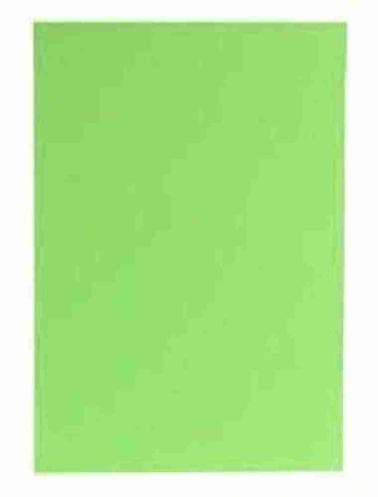 Eclet A4 20 Sheet Light green Color Paper (20 Sheets)  (180-240 GSM) Double side color A4 180 gsm Coloured Paper - Coloured Paper