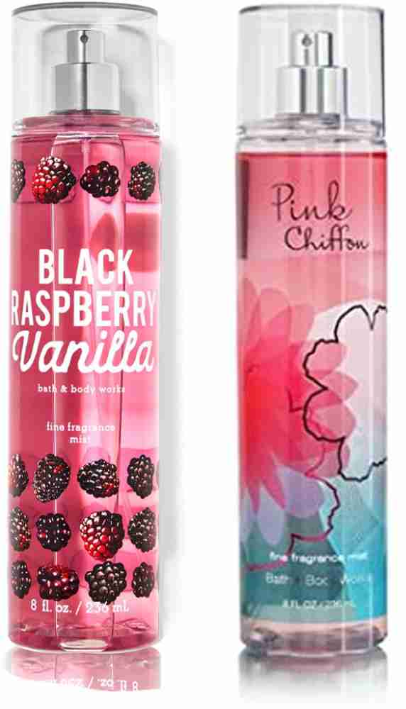 Buy Bath and Body Works Black raspberry Vanilla pink chiffon