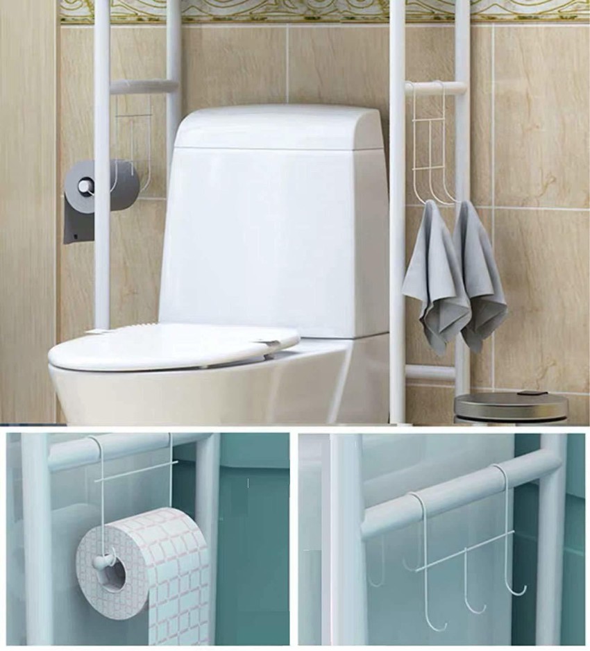 1pc Toilet Storage Rack Shelf, Multi-layer Bathroom Organizer Rack