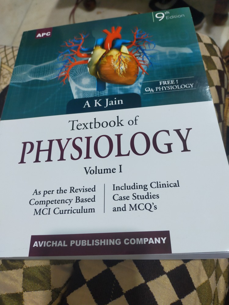 Textbook Of Physiology 2 Volumes With Complete Guide Attachedby A.k.jain