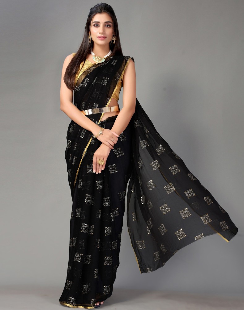 Chiffon georgette 2025 saree flipkart