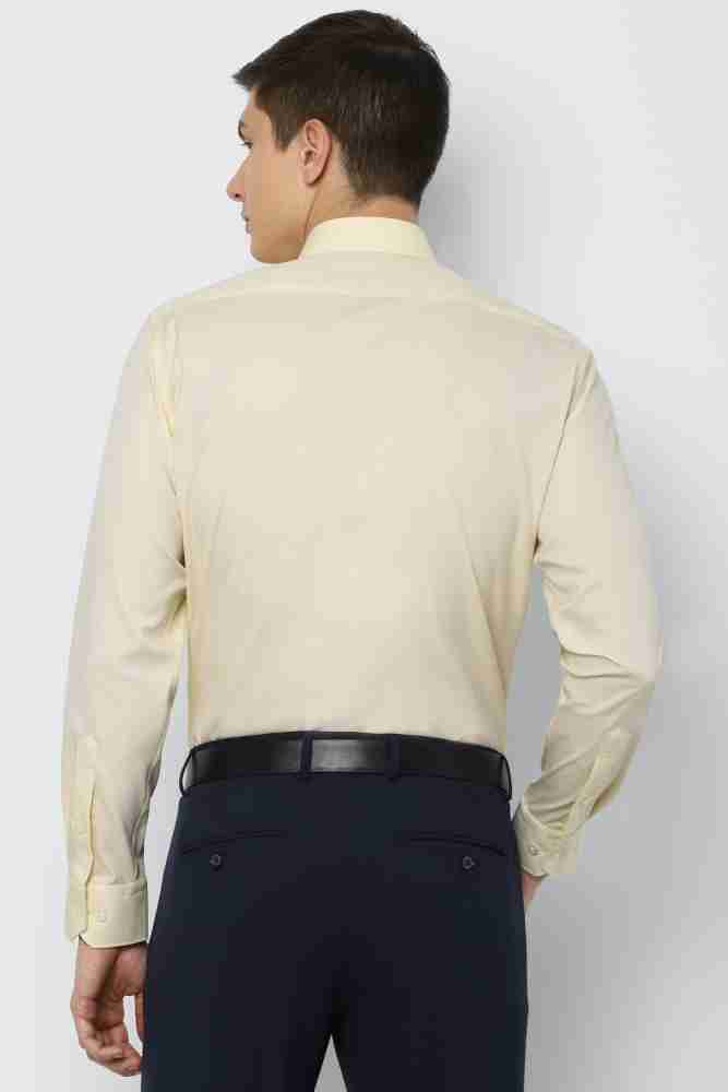 Buy Louis Philippe Permapress Men's Regular Fit Formal Shirt  (8907545539090_LPSF516P18250_44_Cream) at