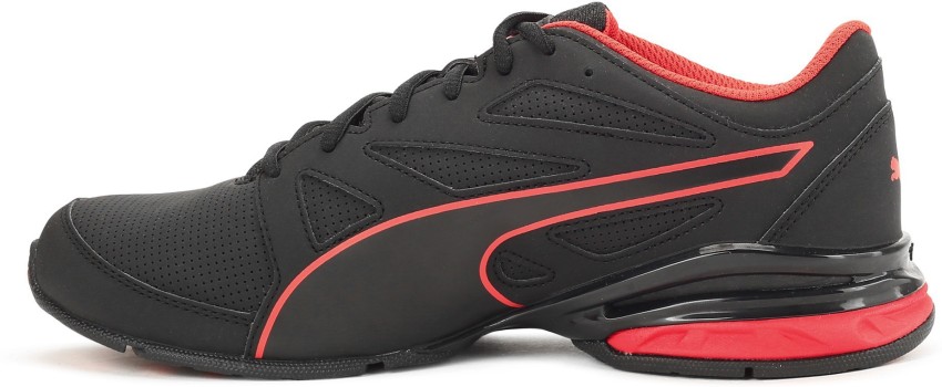 Puma black shop flame scarlet