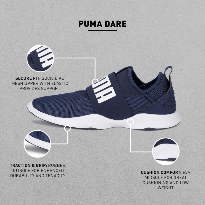 Puma dare shop shoes white