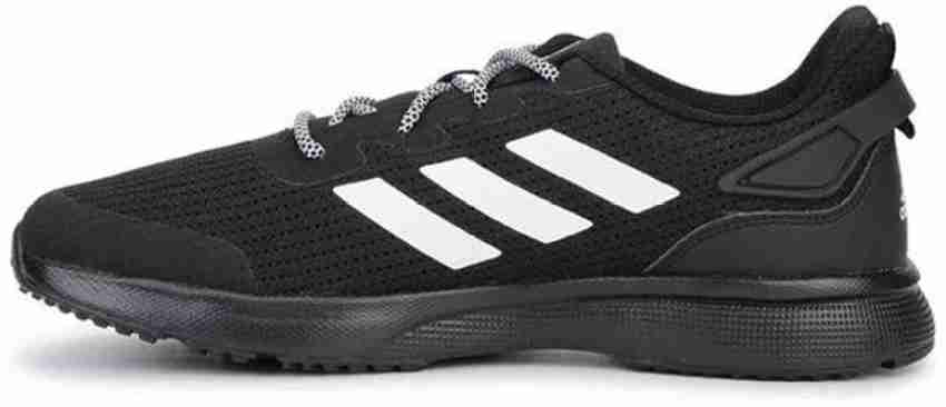 Adidas on sale black runners