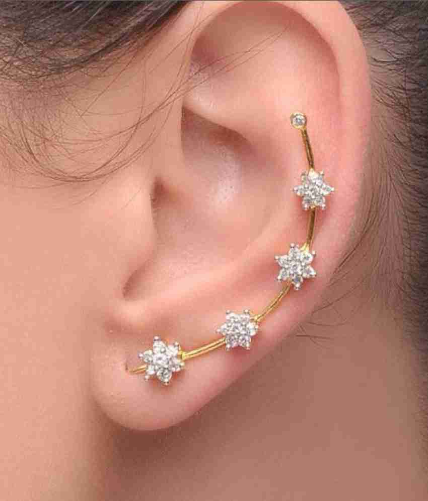 Ear cuff earrings flipkart hotsell
