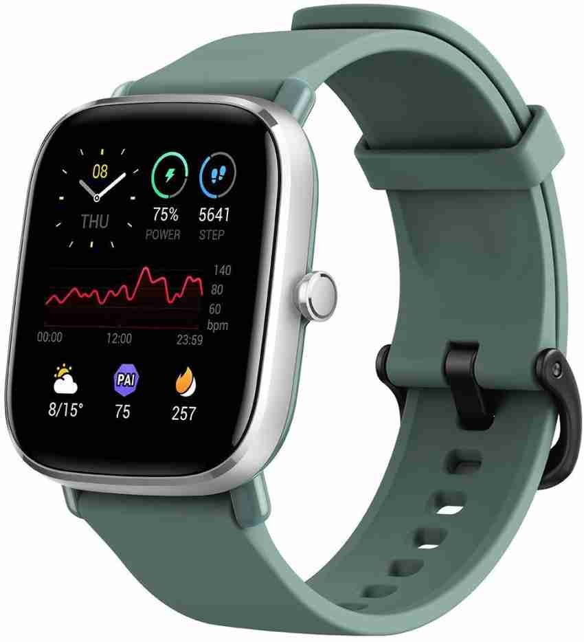 Amazfit GTS 2 Smartwatch, Built-In GPS, AMOLED Display, Bluetooth Phone  Calls