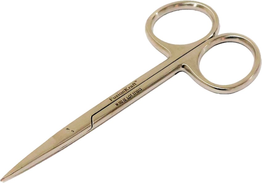 Forgesy Fine Scissors Pointed Sharp 10. 5 cm Strong Cut Scissors Price in  India - Buy Forgesy Fine Scissors Pointed Sharp 10. 5 cm Strong Cut  Scissors online at