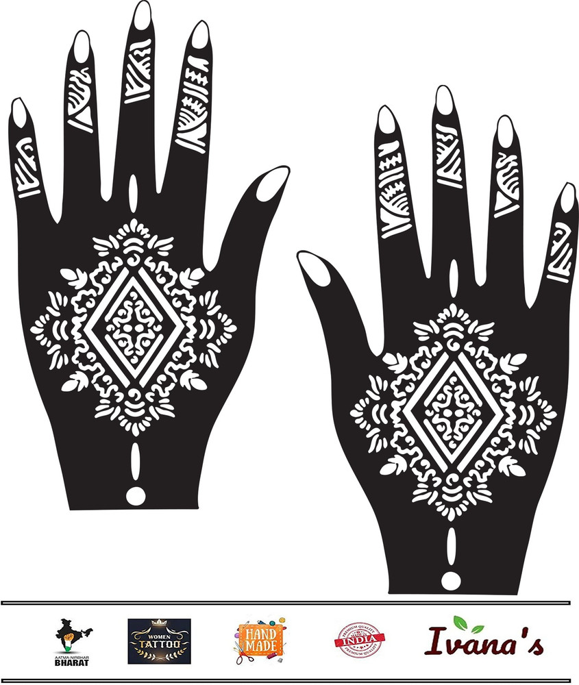 Share more than 81 mehndi stencils india seven.edu.vn