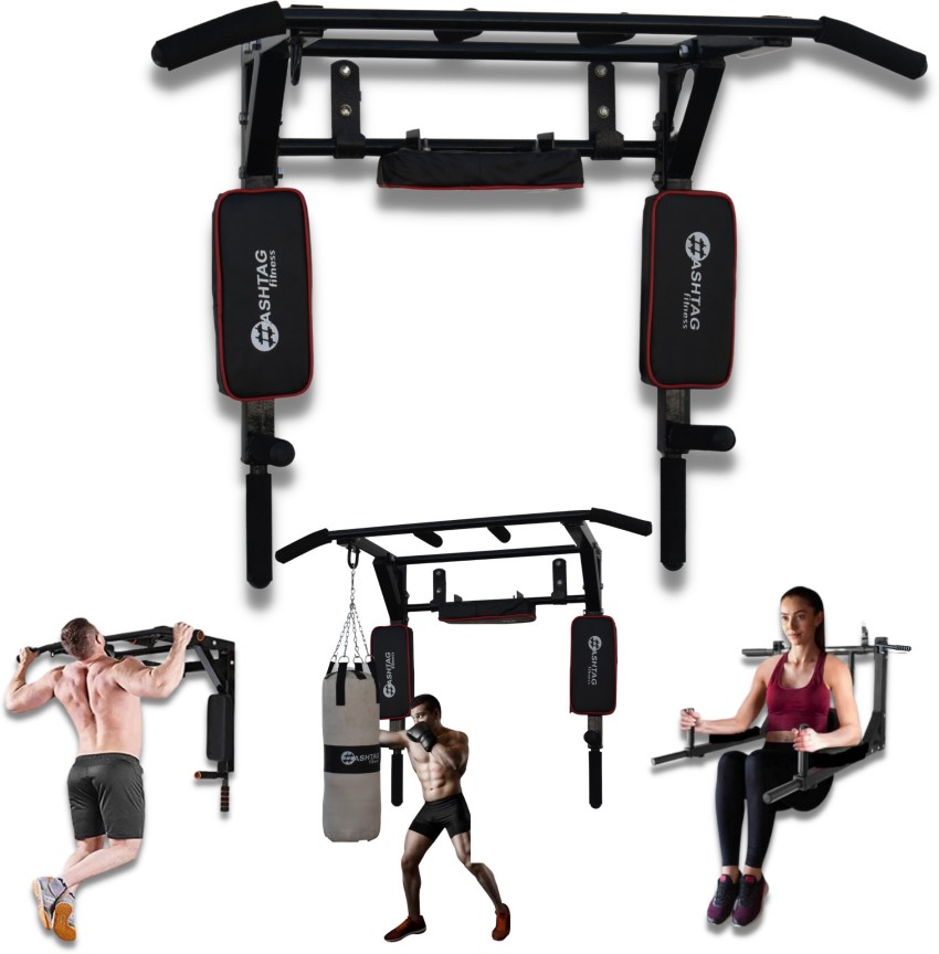 HASHTAG FITNESS pull bar multi grip full body height increasing