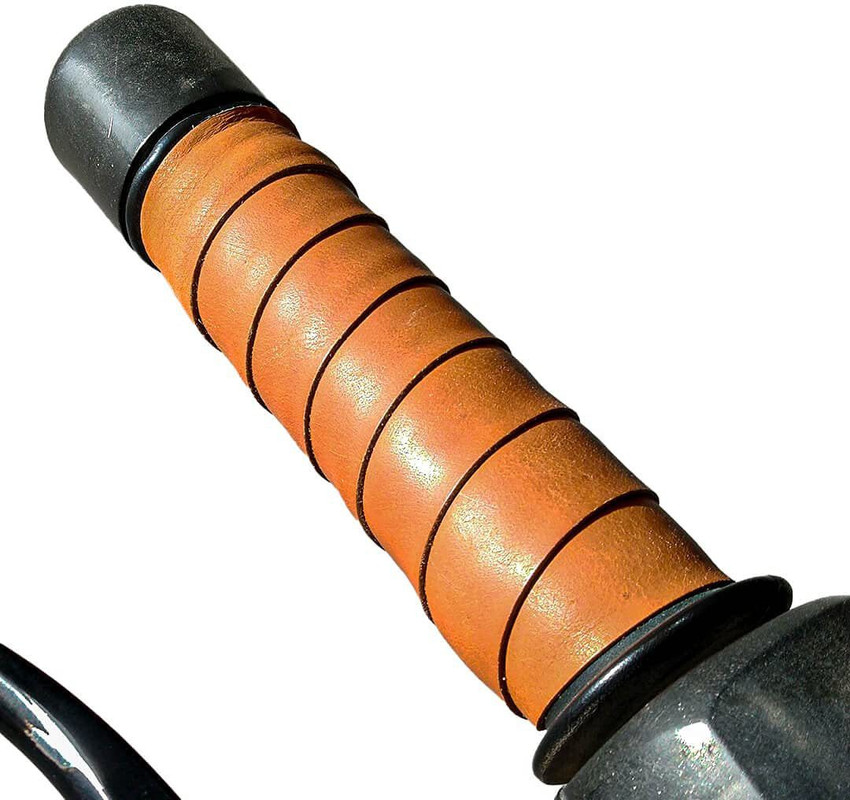 Leather hand grips for harley davidson shop