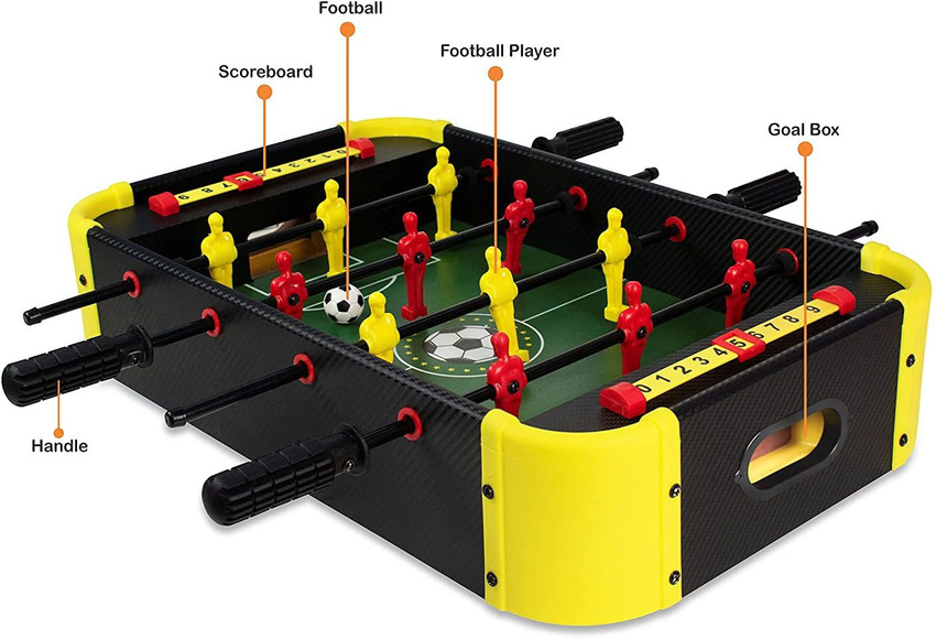 ITOYS Wooden Portable Medium Sized Foosball Game Indoor Soccer