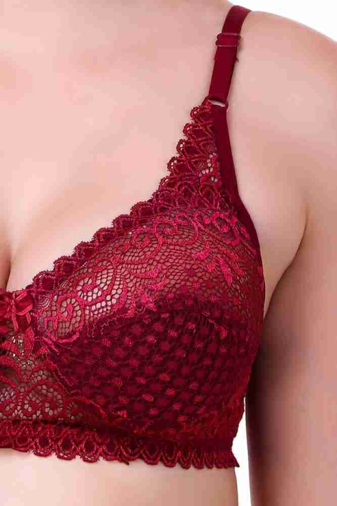UNVIRA stylish net bra for girls & womans Women Minimizer Non