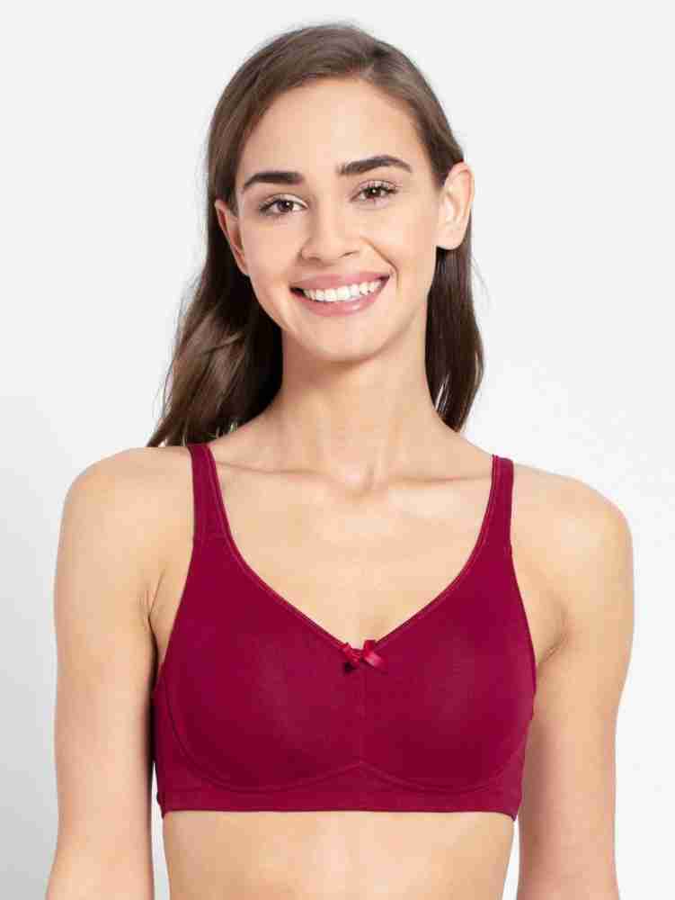 JOCKEY FE41_BTRED_36B Women Full Coverage Non Padded Bra - Buy JOCKEY  FE41_BTRED_36B Women Full Coverage Non Padded Bra Online at Best Prices in  India