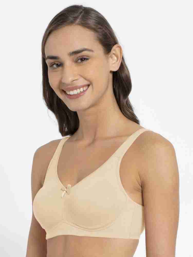 JOCKEY 1714 Seamless Wired Non Padded Bra with Adjustable Straps 32C (Teal)  in Mumbai at best price by Reshma Boutique - Justdial