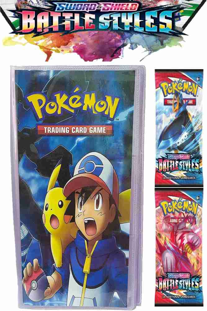 Bestie Toys Pokemon Cards Sword And Shield Battle Style 2 booster With Pokemon  Album - Pokemon Cards Sword And Shield Battle Style 2 booster With Pokemon  Album . Buy Pokemon toys in