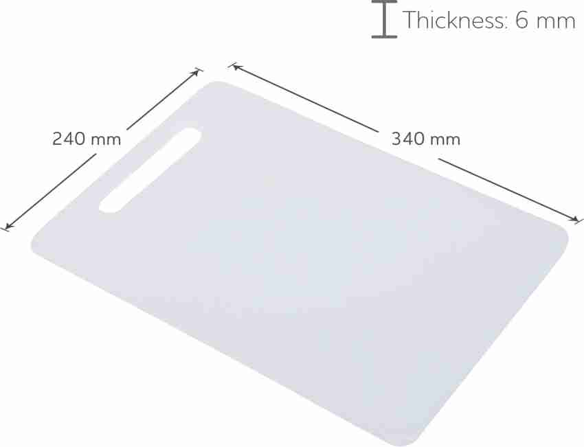 Plastic White Cutting Board, For Home