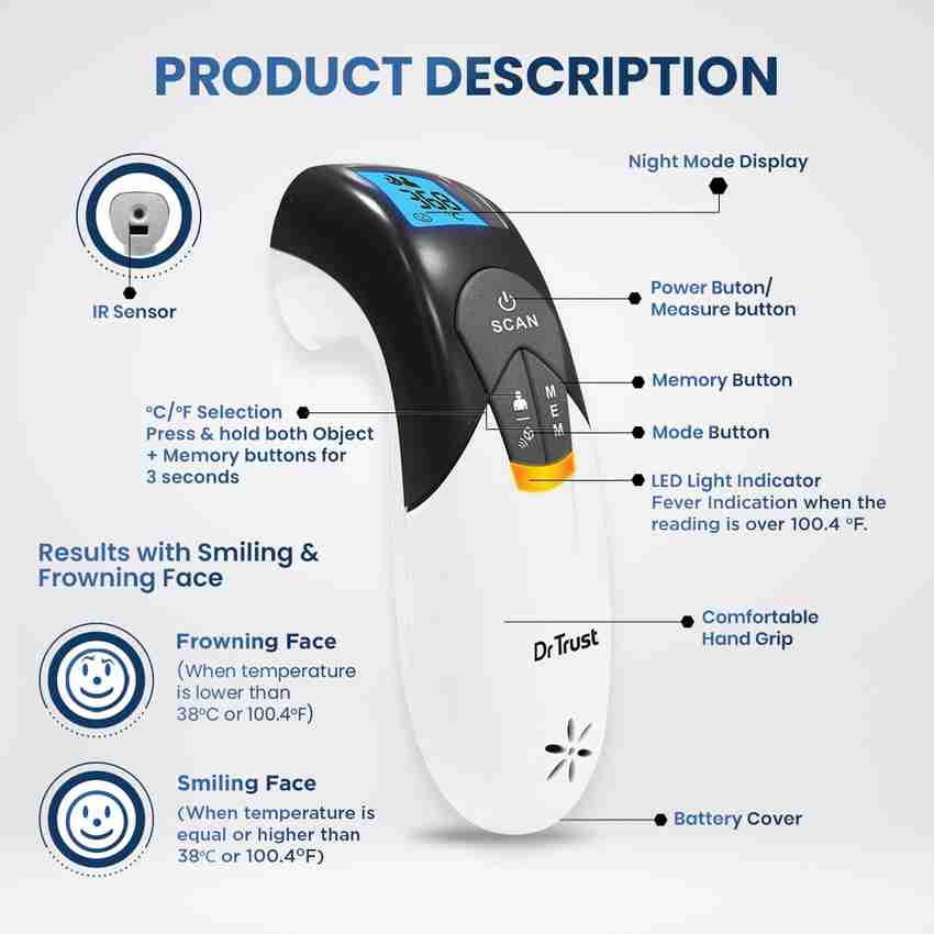 Thermal scanner discount temperature