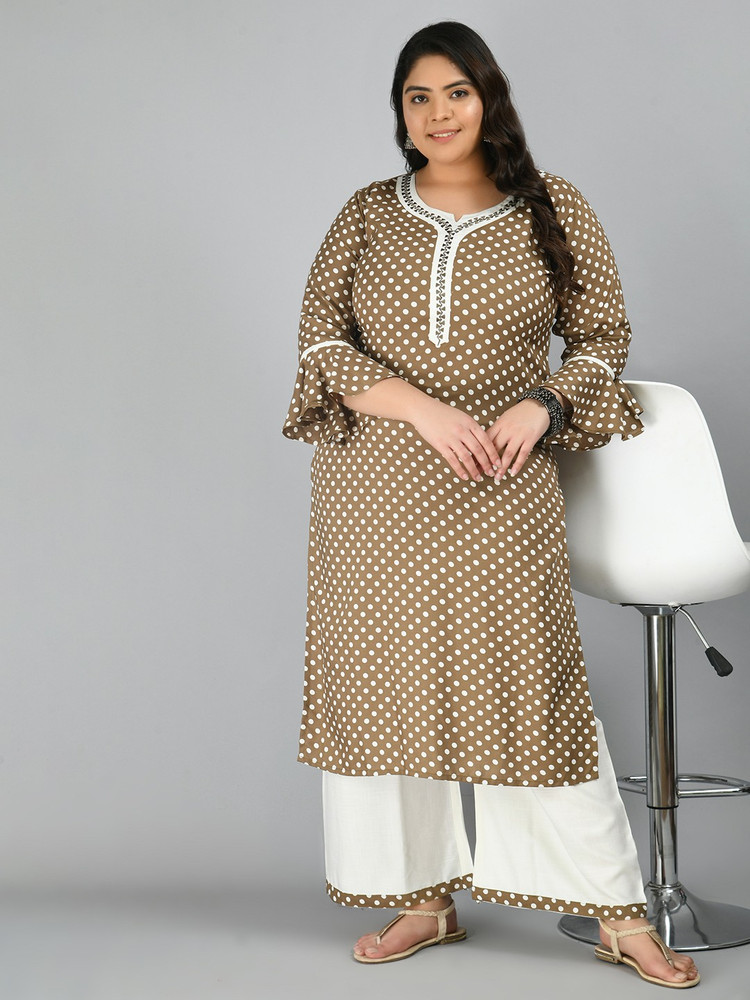 PrettyPlus by Desinoor Women Kurta Palazzo Set Buy