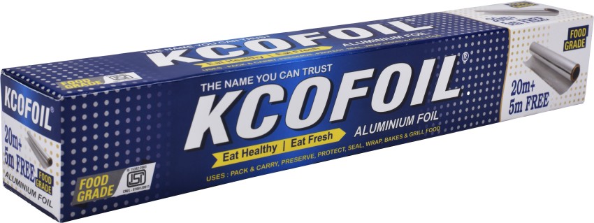 Kcofoil 72M Aluminium Silver Kitchen Foil Roll Paper Aluminium Foil : Buy  Online at Best Price in KSA - Souq is now : Health