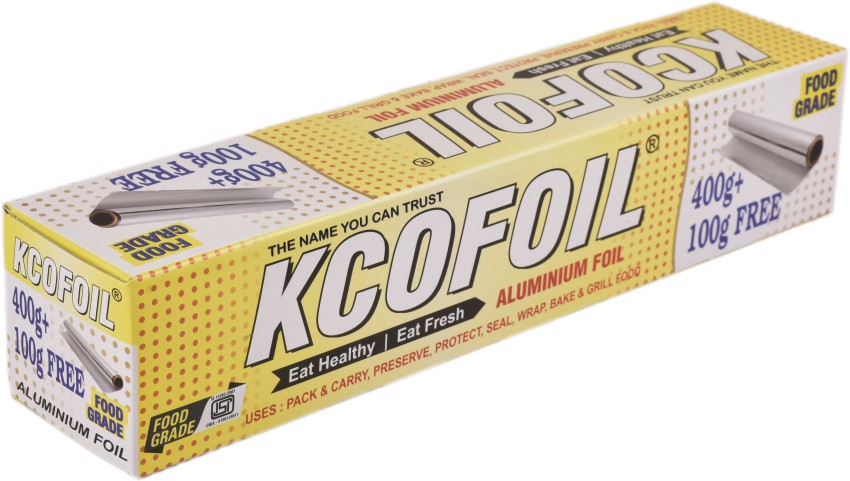 Kcofoil 72M Aluminium Silver Kitchen Foil Roll Paper Aluminium Foil : Buy  Online at Best Price in KSA - Souq is now : Health