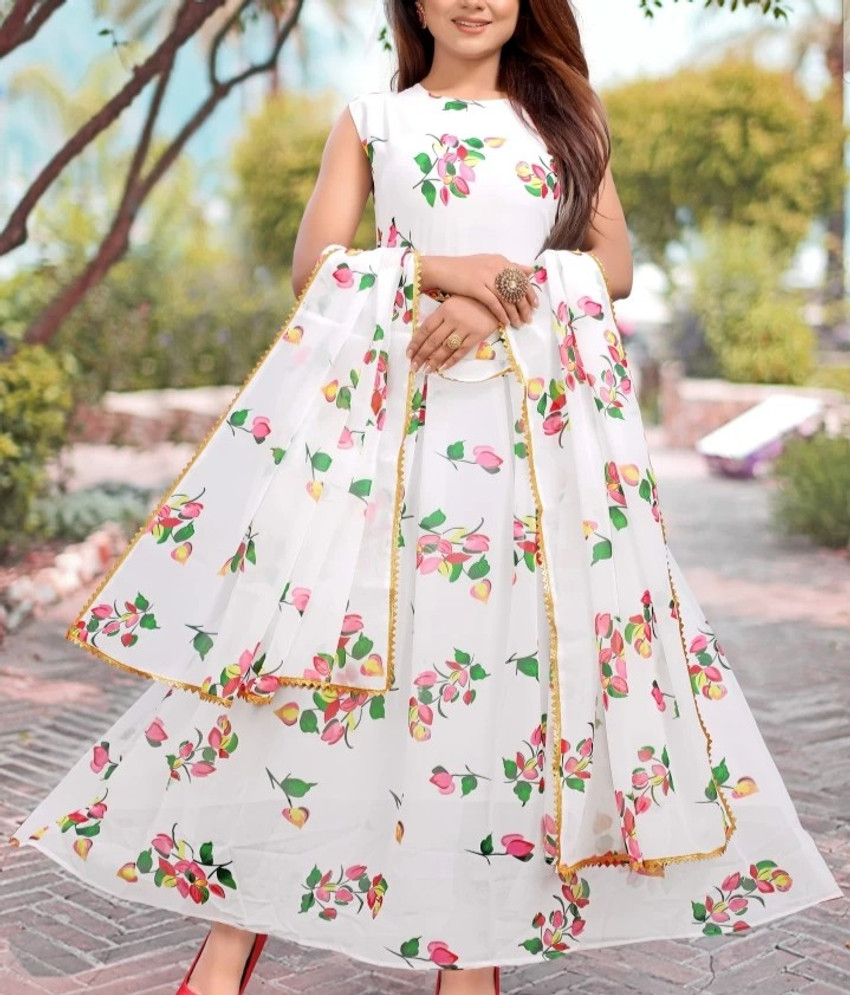 shaikh selling Women Floral Print Gown Kurta Buy shaikh selling