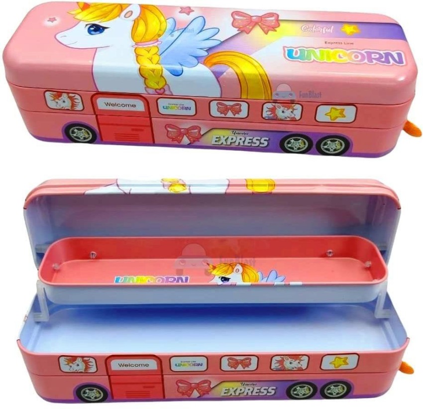 Bus Geometry Box, Pencil Box for Kids